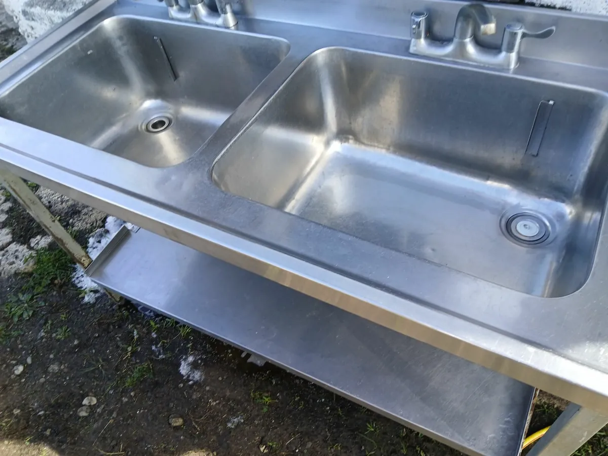 Stainless steel sink unit vomplete ...delivered - Image 2