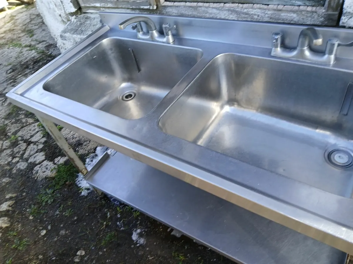 Stainless steel sink unit vomplete ...delivered - Image 3