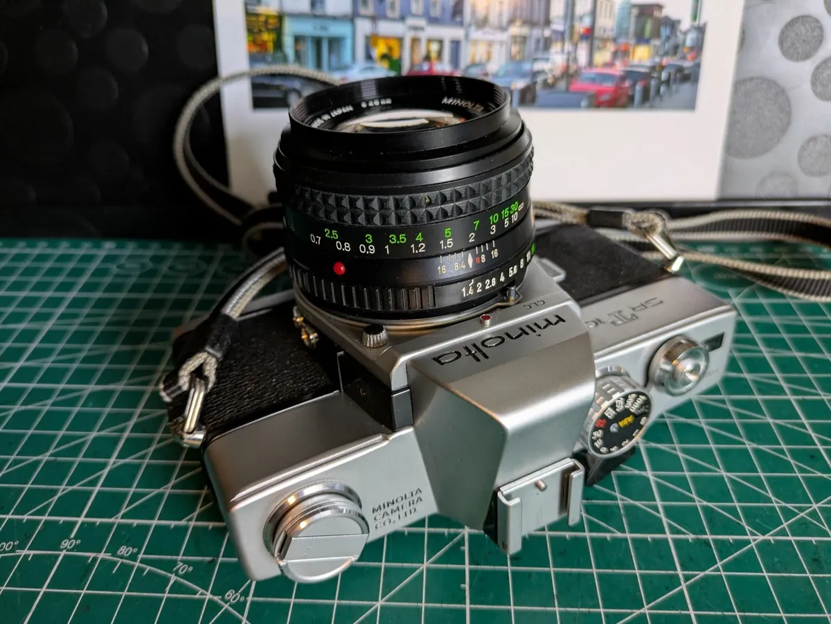 Minolta SRT 101 + MD Rokkor 50mm 1.4 - Image 2