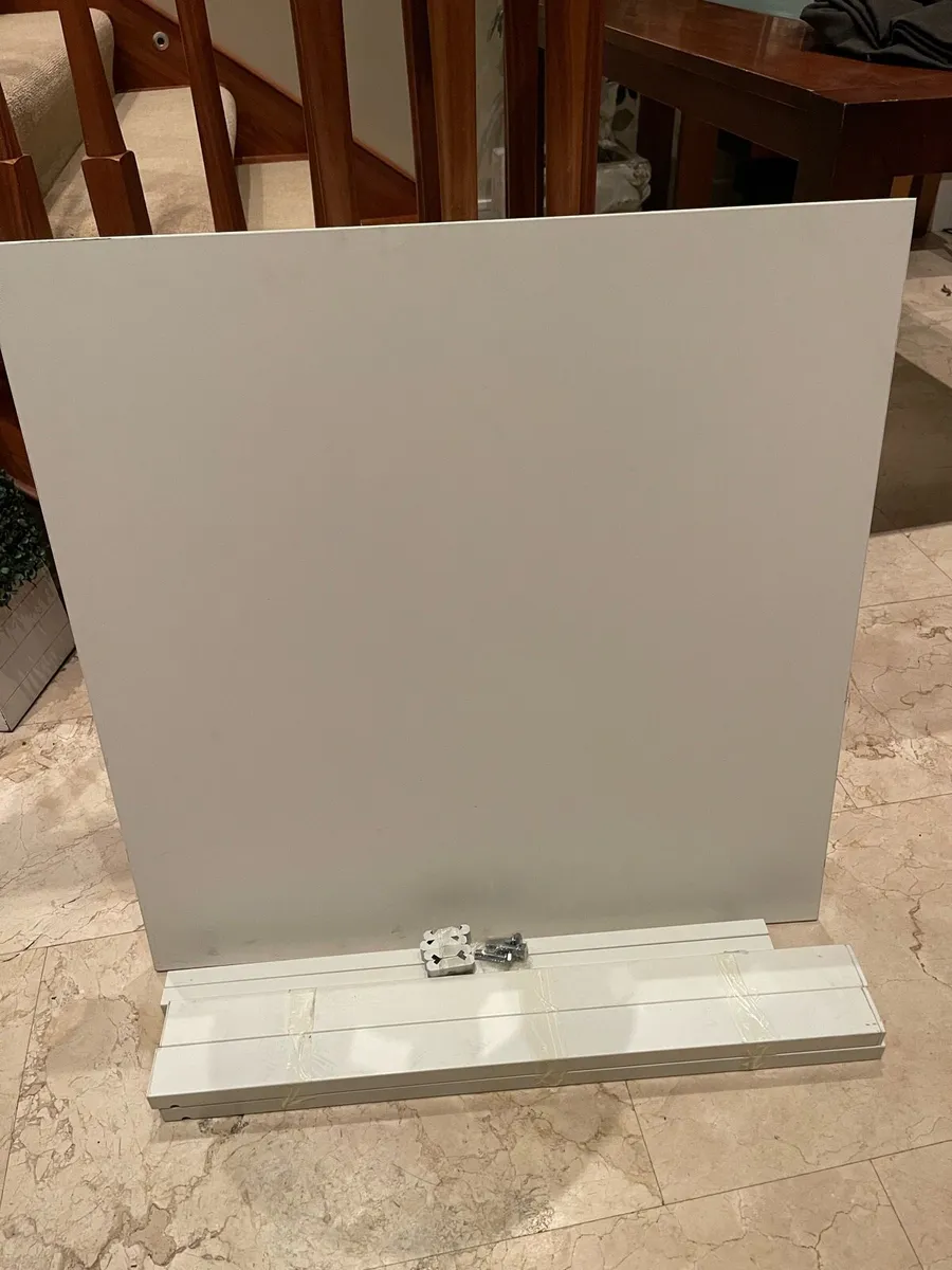 Lovely White Study Or Small Office Desk - Deliver