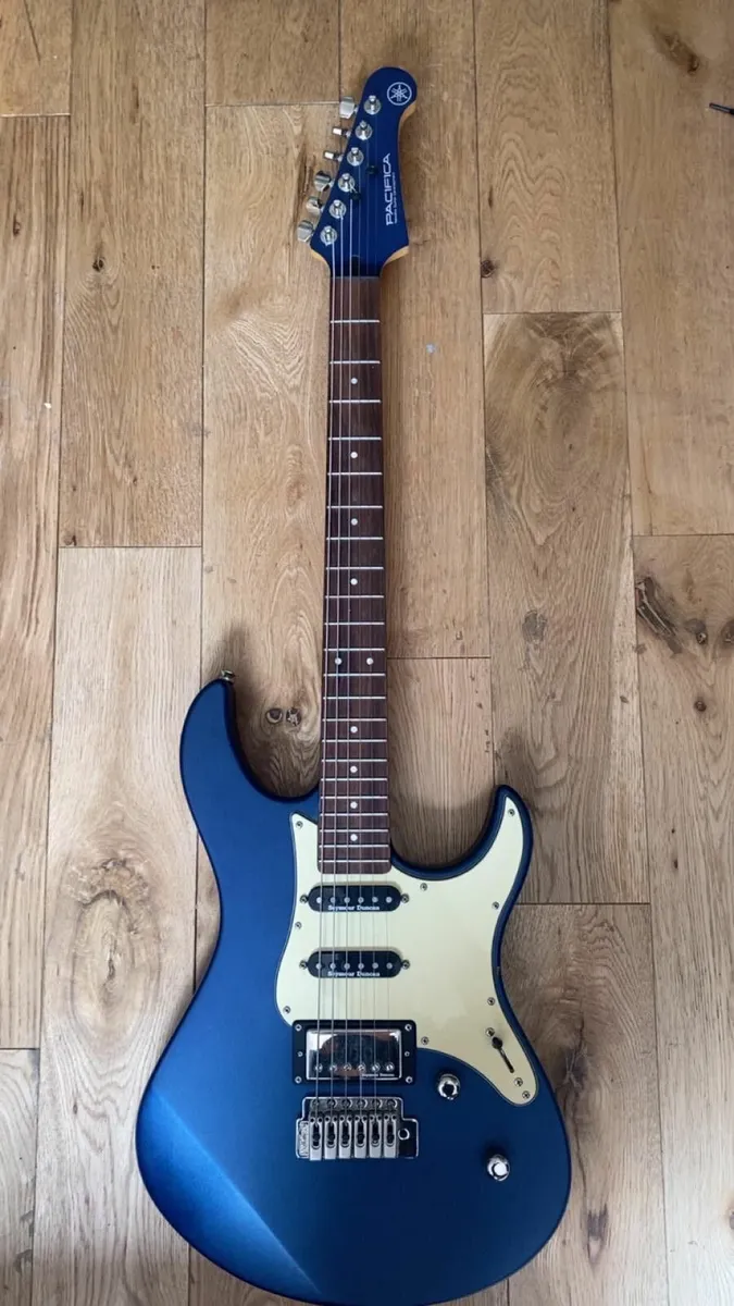 Yamaha Pacifica 612VIIX Matte Silk Blue - Image 1