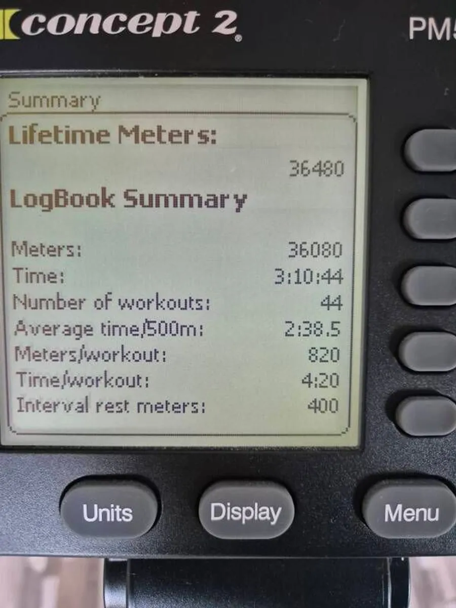 Concept 2 Rower Machine - Image 4