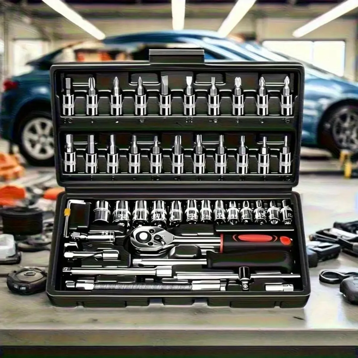 Multi-purpose car repair toolbox - Image 3
