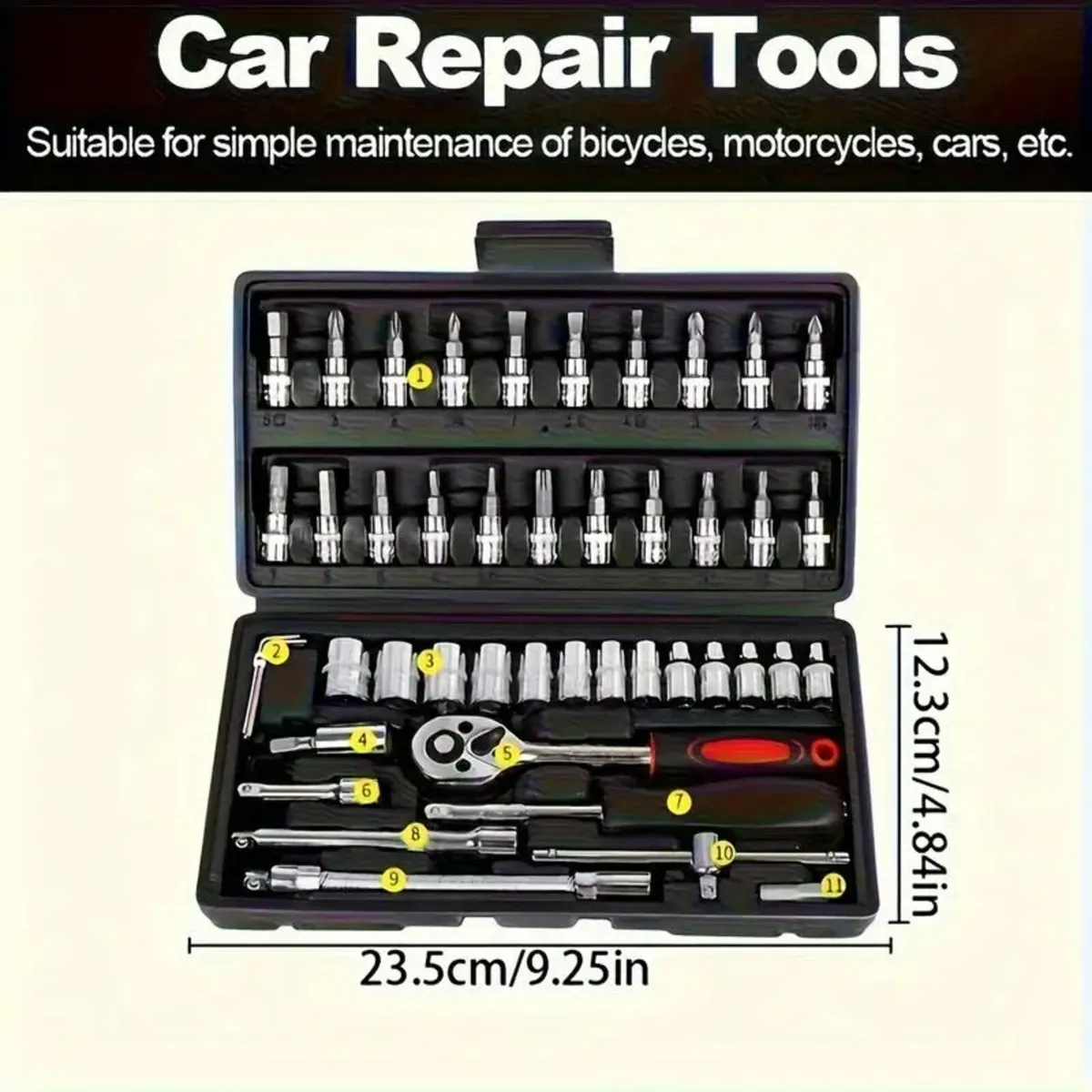 Multi-purpose car repair toolbox - Image 4