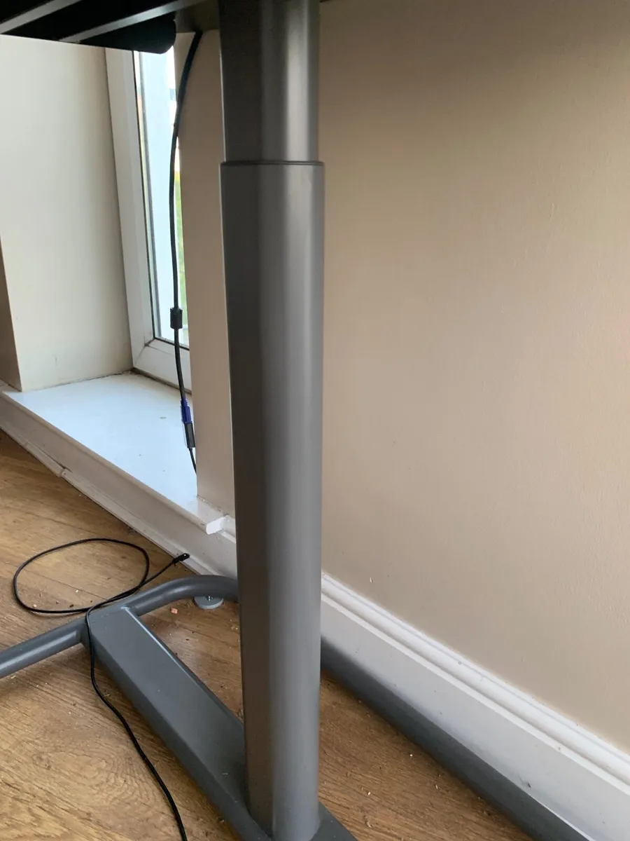 Newly purchased Adjustable table + leather chair - Image 4
