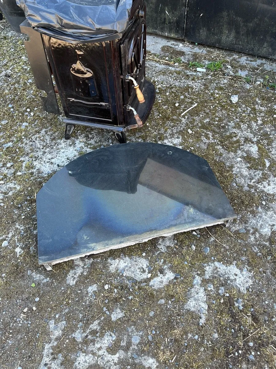Back boiler stove  and granite for sale - Image 3