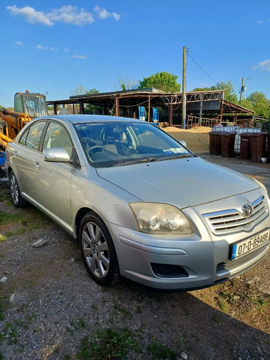 TOYOTA AVENSIS 2007 NCT 2/26 LOW MILES - Image 1