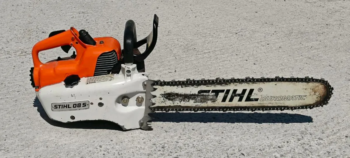 Stihl 08s collector's chainsaw - Image 3