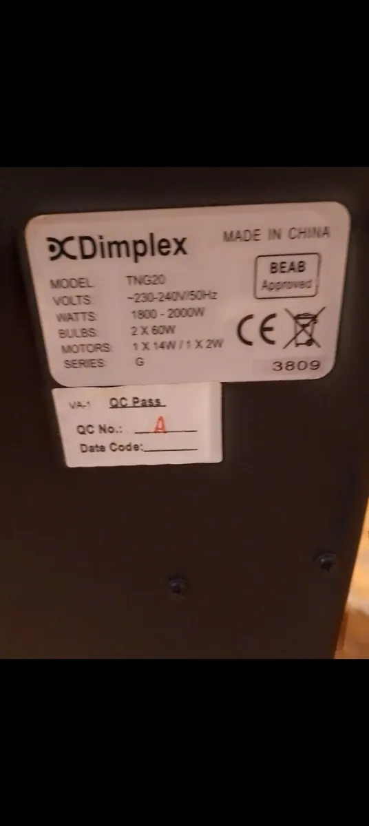 Dimplex heater stove - Image 4