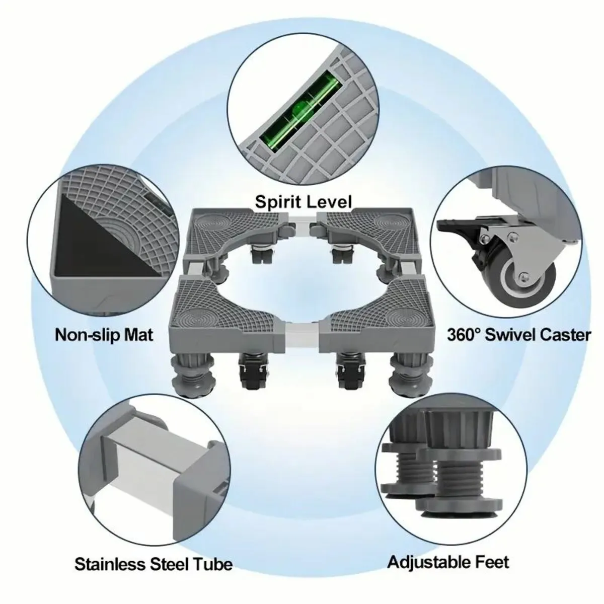 Multi-Scene Universal Washing Machine Base - Image 3