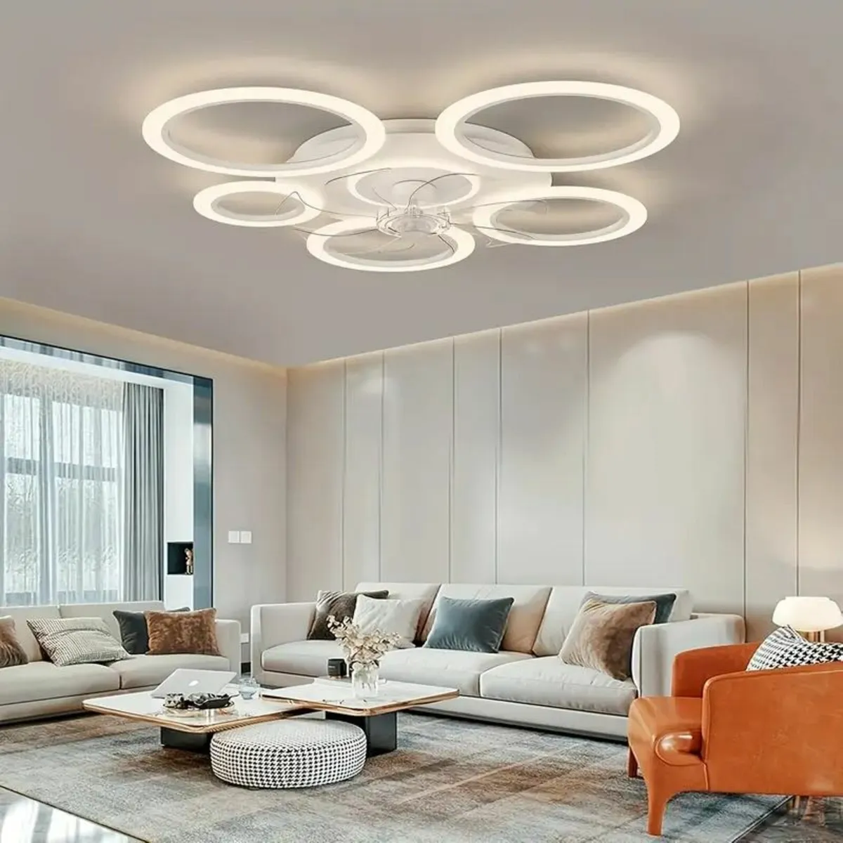 Adjustable Color Temperature Ceiling Fan - Image 4