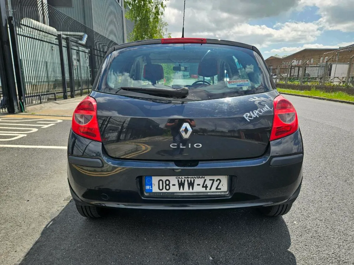 2008 Reanult Clio 1.2 petrol NEW NCT - Image 4