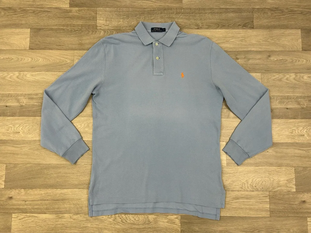 Polo Ralph Lauren Long Sleeve Polo Shirt Mens M/L - Image 1