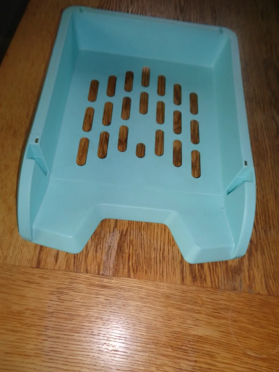 3 Tier Plastic A4 Size Letter Trays for Sale - Image 3