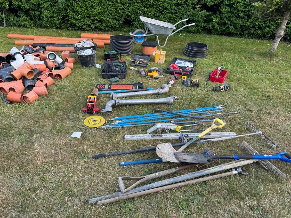 Drainage and plumbing equipment and power tools - Image 3