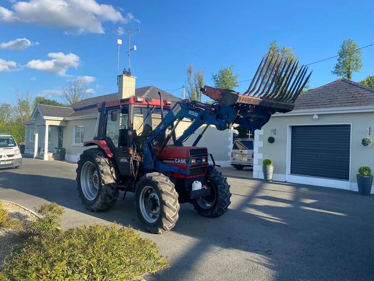 Case 885XL with front loader 1991 - Image 4