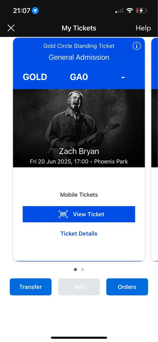 Zach Bryan Tickets - 20th June Friday - Image 1