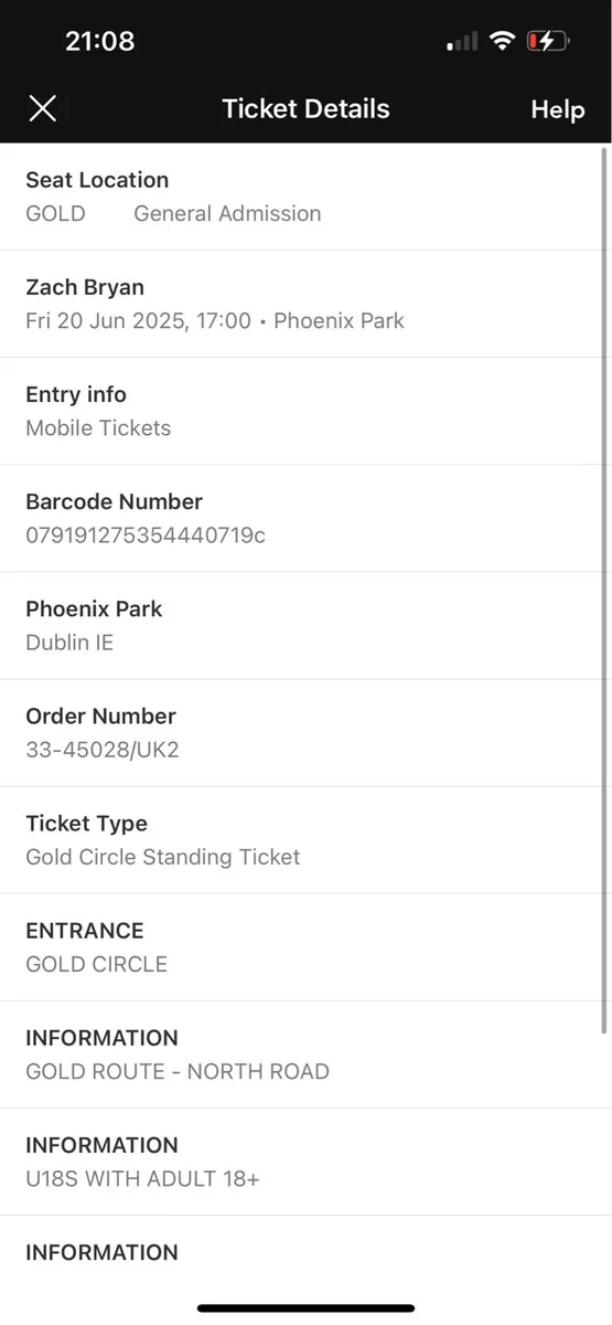 Zach Bryan Tickets - 20th June Friday - Image 4