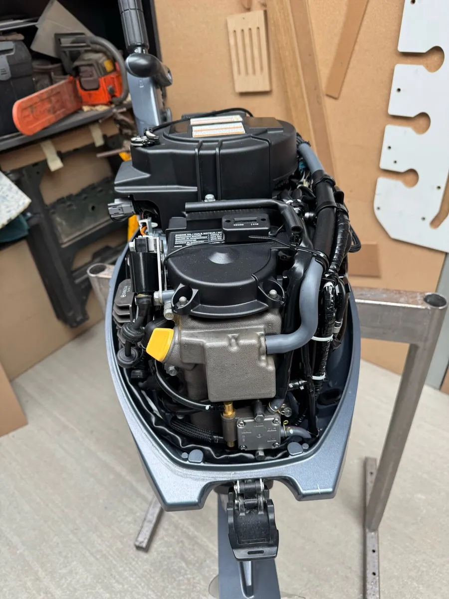 Yamaha 25hp four stroke short shaft (LOW HOURS) - Image 4