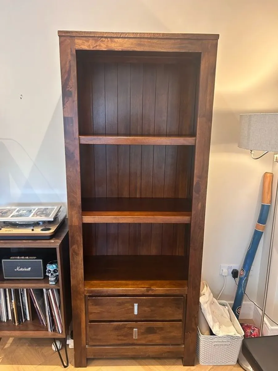 Solid Wood Shelving Unit - Image 1