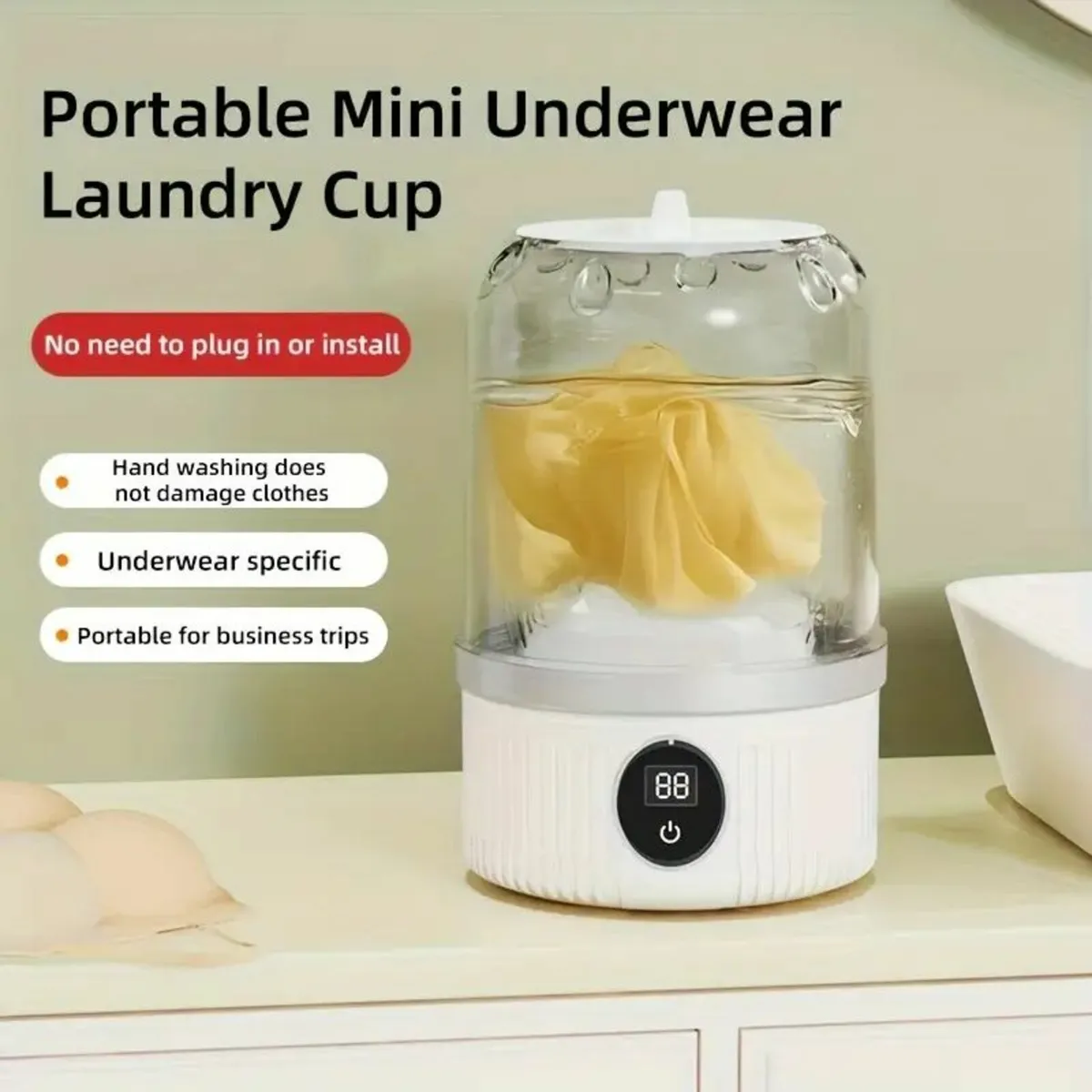 Portable Automatic Washing Machine - Image 1
