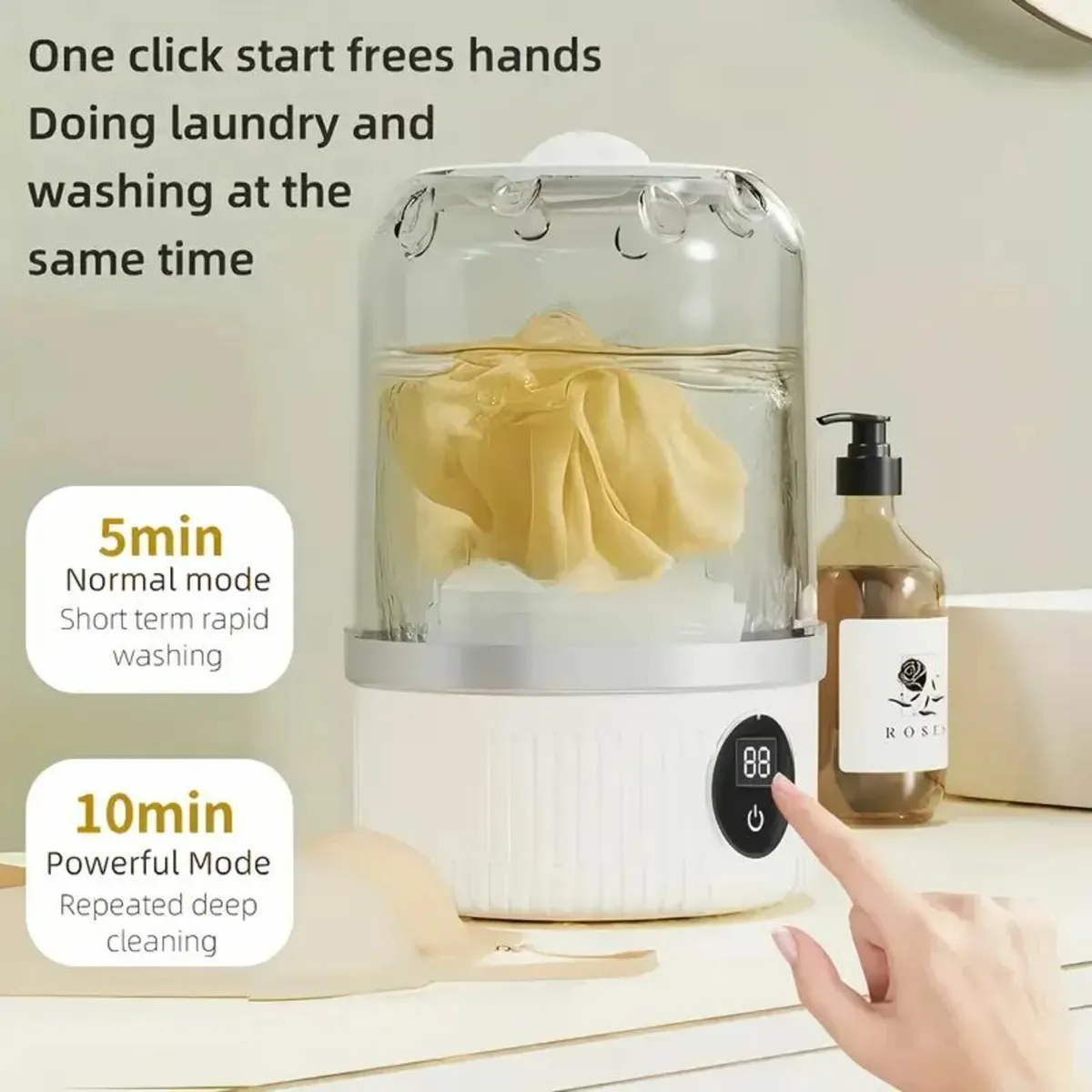 Portable Automatic Washing Machine - Image 3