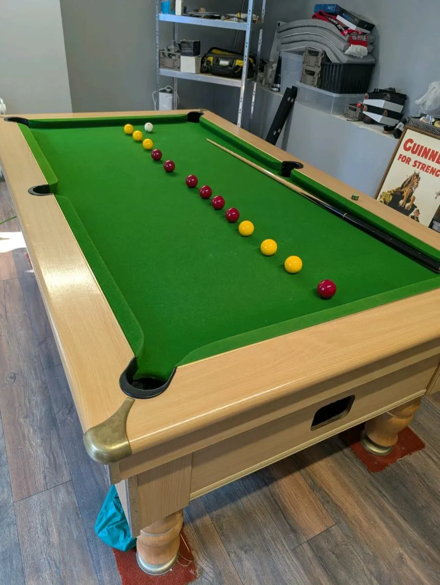 Super League Pool Table 7x4 - Image 3