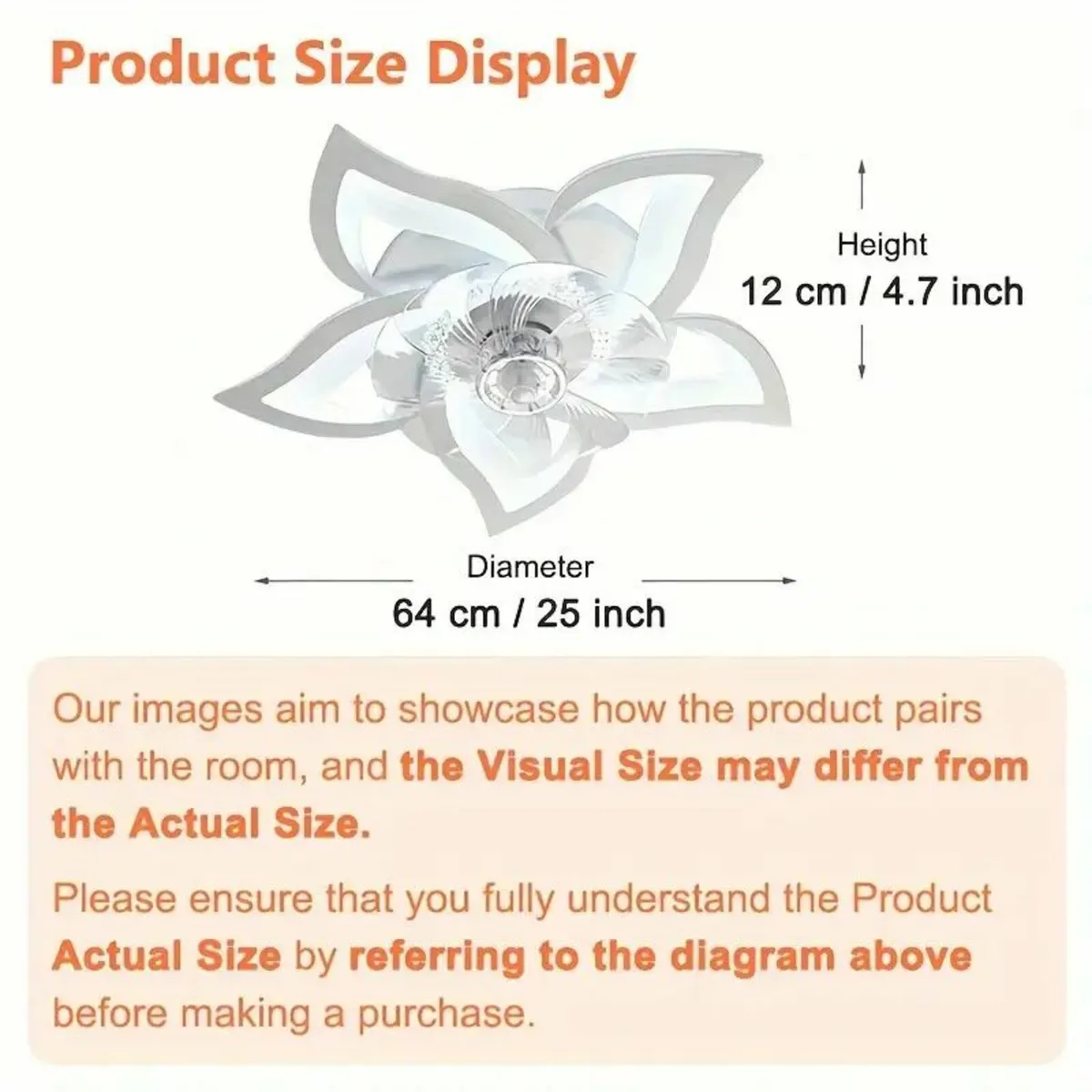 Elegant Modern Ceiling Fan with Smart LED Light - Image 3