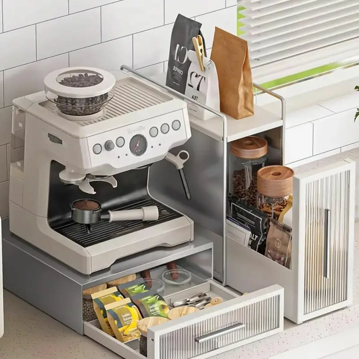Large Capacity Pull-Out Coffee Pod Holder - Image 4