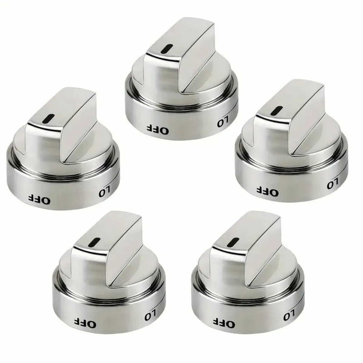 Stainless Steel Oven Stove Knob Assembly - Image 1