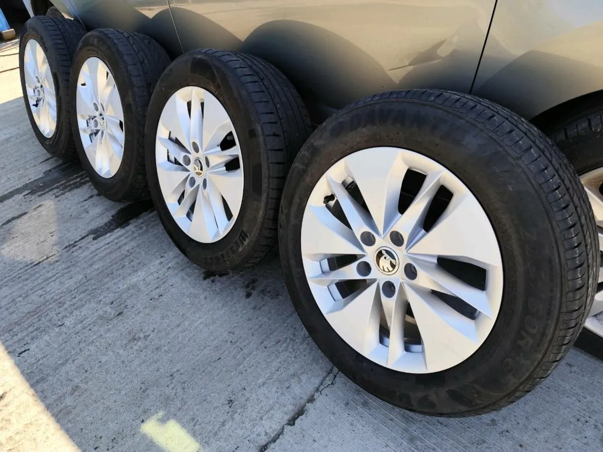 Skoda alloy wheels - Image 1