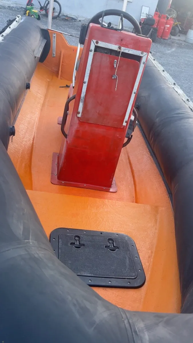 5 metre Humber rib & trailer - Image 3
