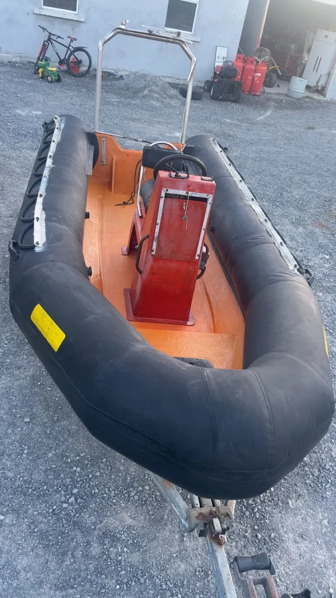 5 metre Humber rib & trailer - Image 1