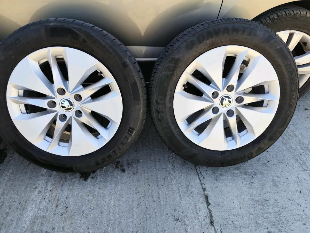 Skoda alloy wheels - Image 2
