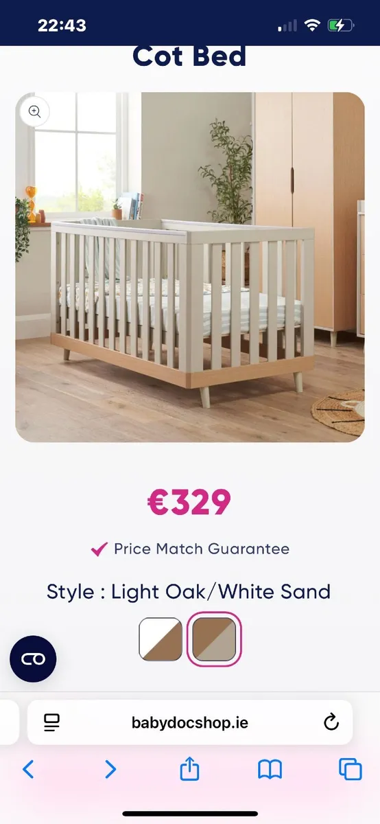 Brand New - Tutti Bambino Cot Bed - Image 4