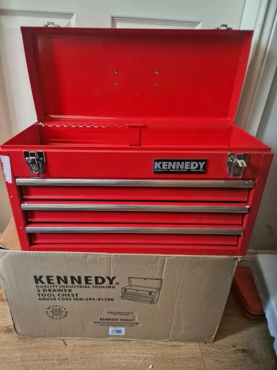 Kennedy 3 drawer tool chest - Image 1