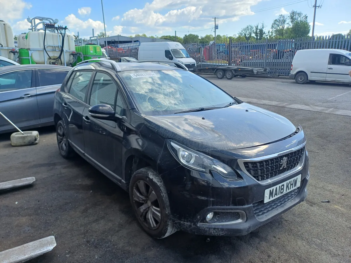 2018 PEUGEOT 2008 1.2 PETROL BREAKING - Image 1