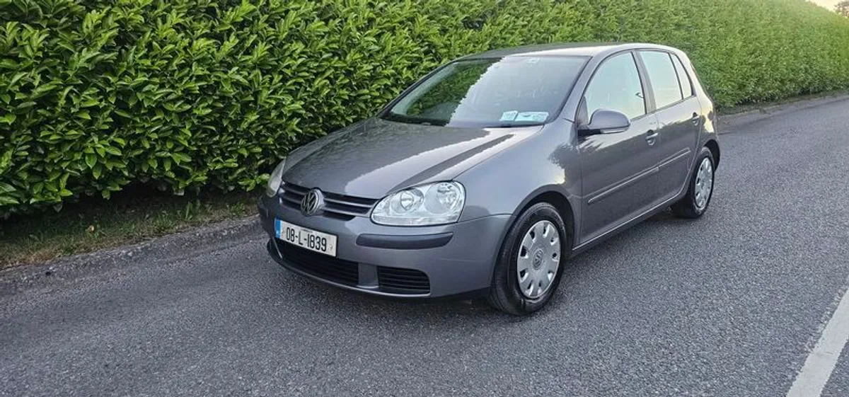08 VW Golf AUTO NCT 03/26 Tax 06/25 - Image 1