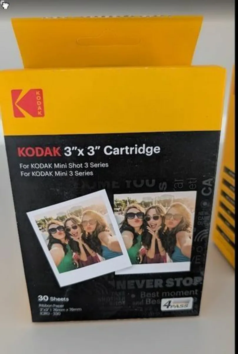 Kodak 3x3 Print Cartridges - 100 Sheets - Image 2