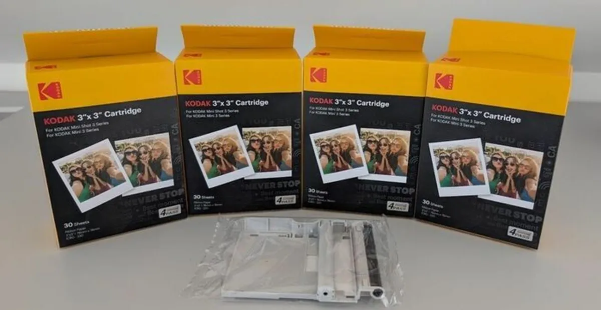 Kodak 3x3 Print Cartridges - 100 Sheets - Image 1
