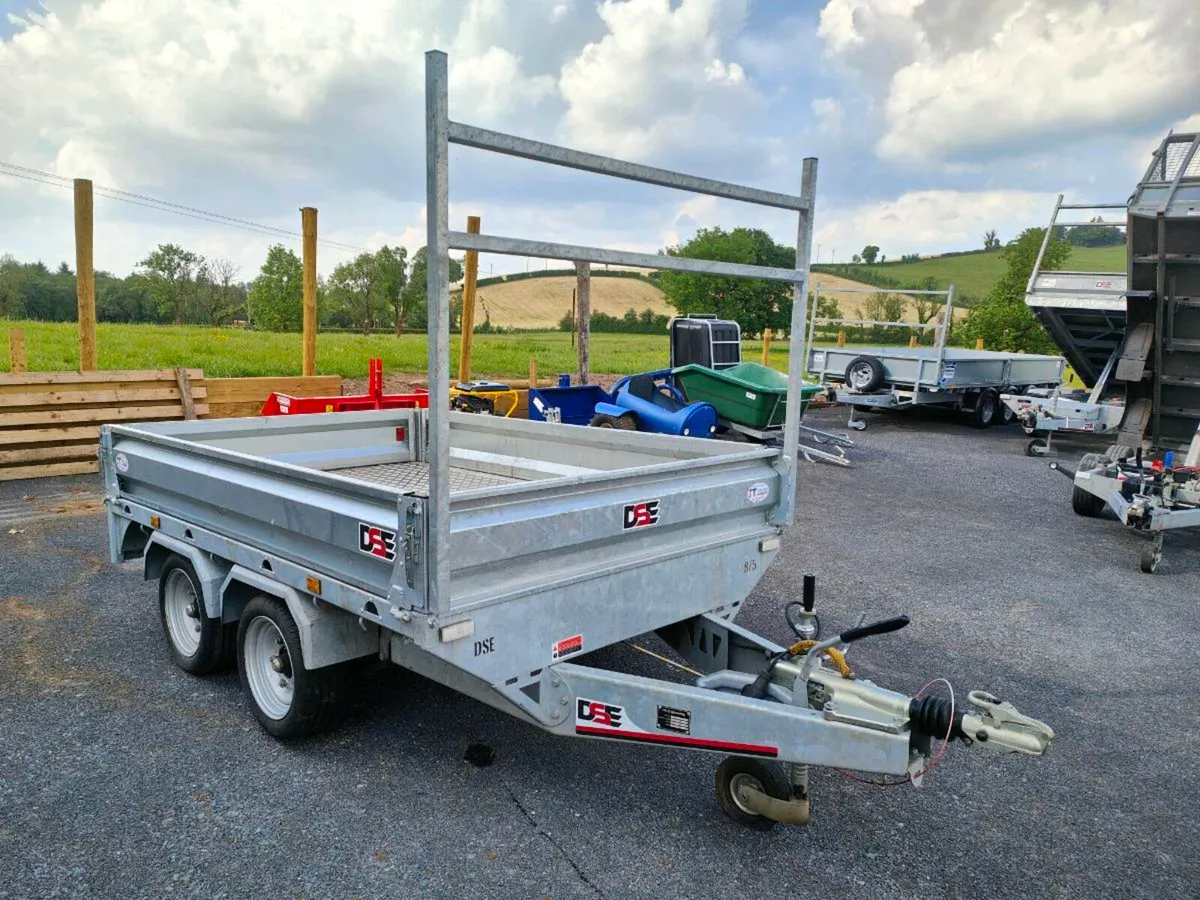 Dropside trailer 8x5,5 - Image 1