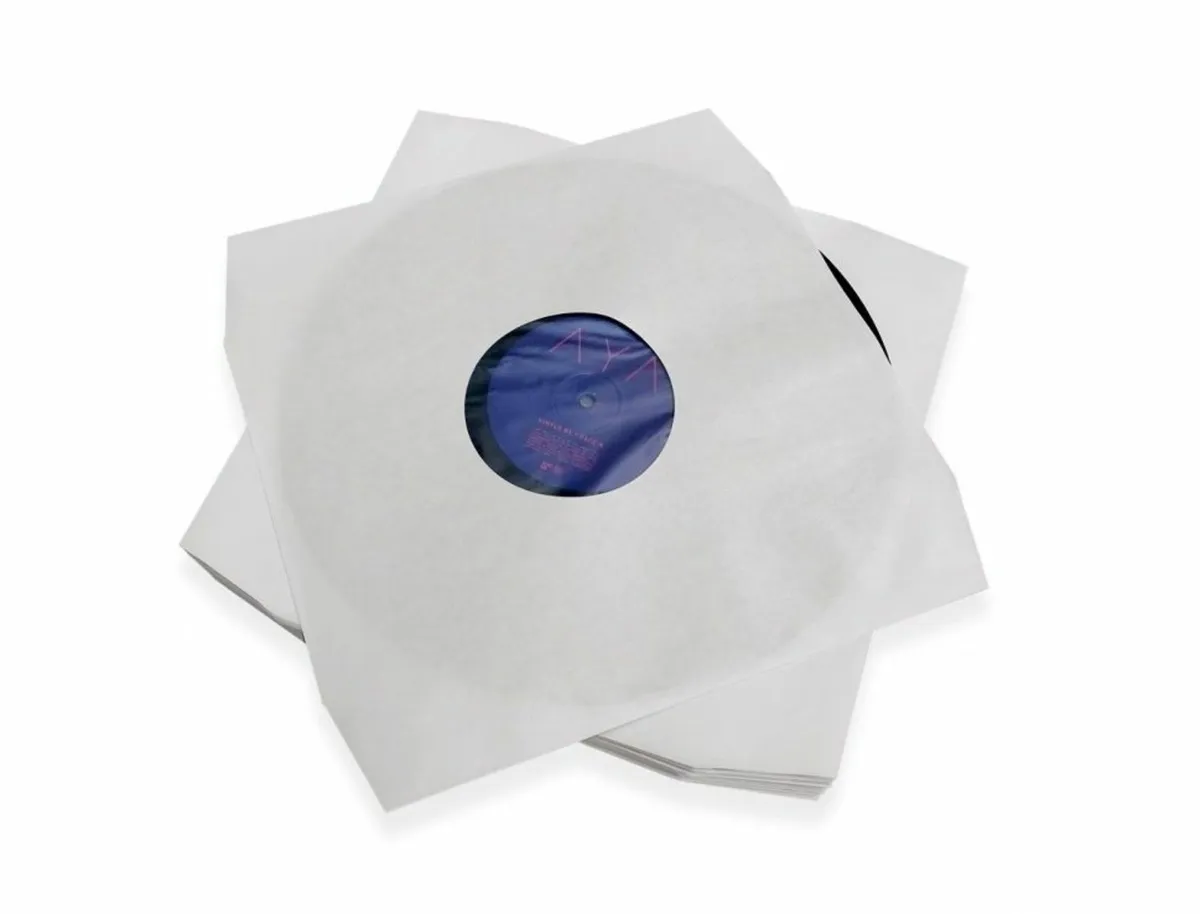 Vinyl Record Anti Static Polylined Inner Sleeves!! - Image 3