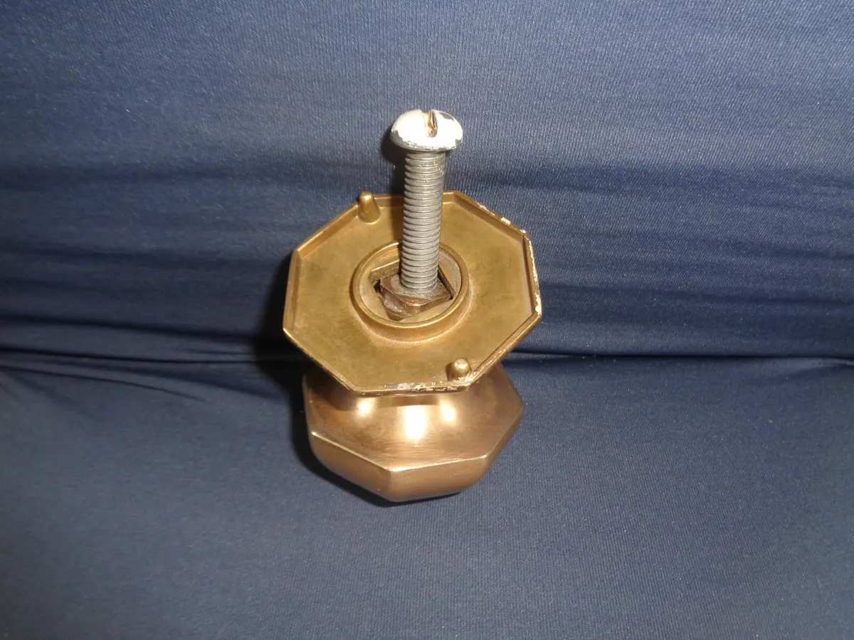 Vintage Solid Brass Door Knob for Sale - Image 2