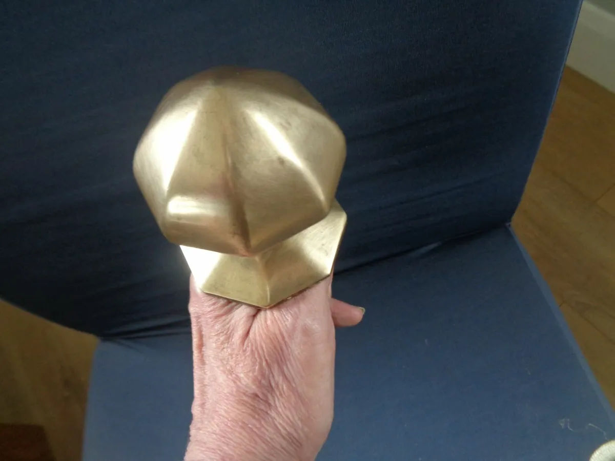 Vintage Solid Brass Door Knob for Sale - Image 1