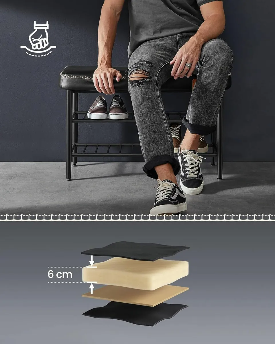 New Shoe Hallway Bench - FREE P&P - Image 3