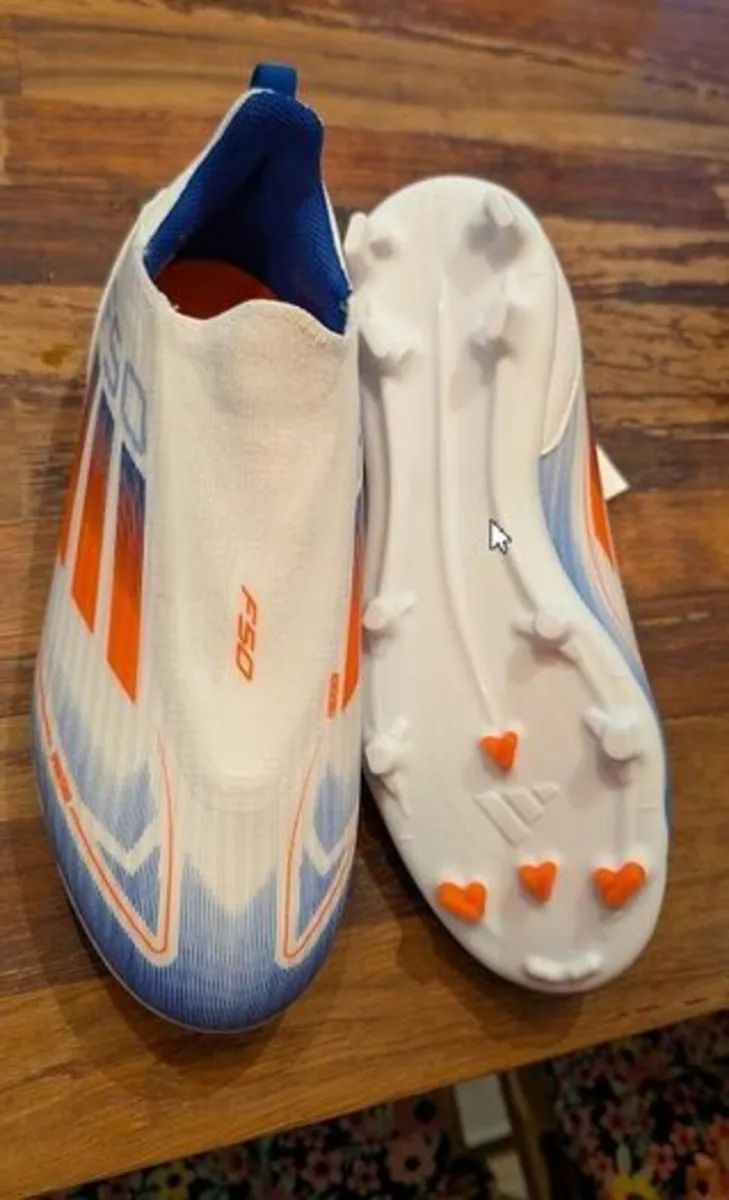 F50 League Laceless Firm/Multi-Ground Boots Kids - Image 2