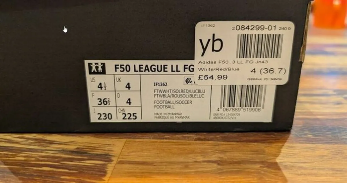 F50 League Laceless Firm/Multi-Ground Boots Kids - Image 3
