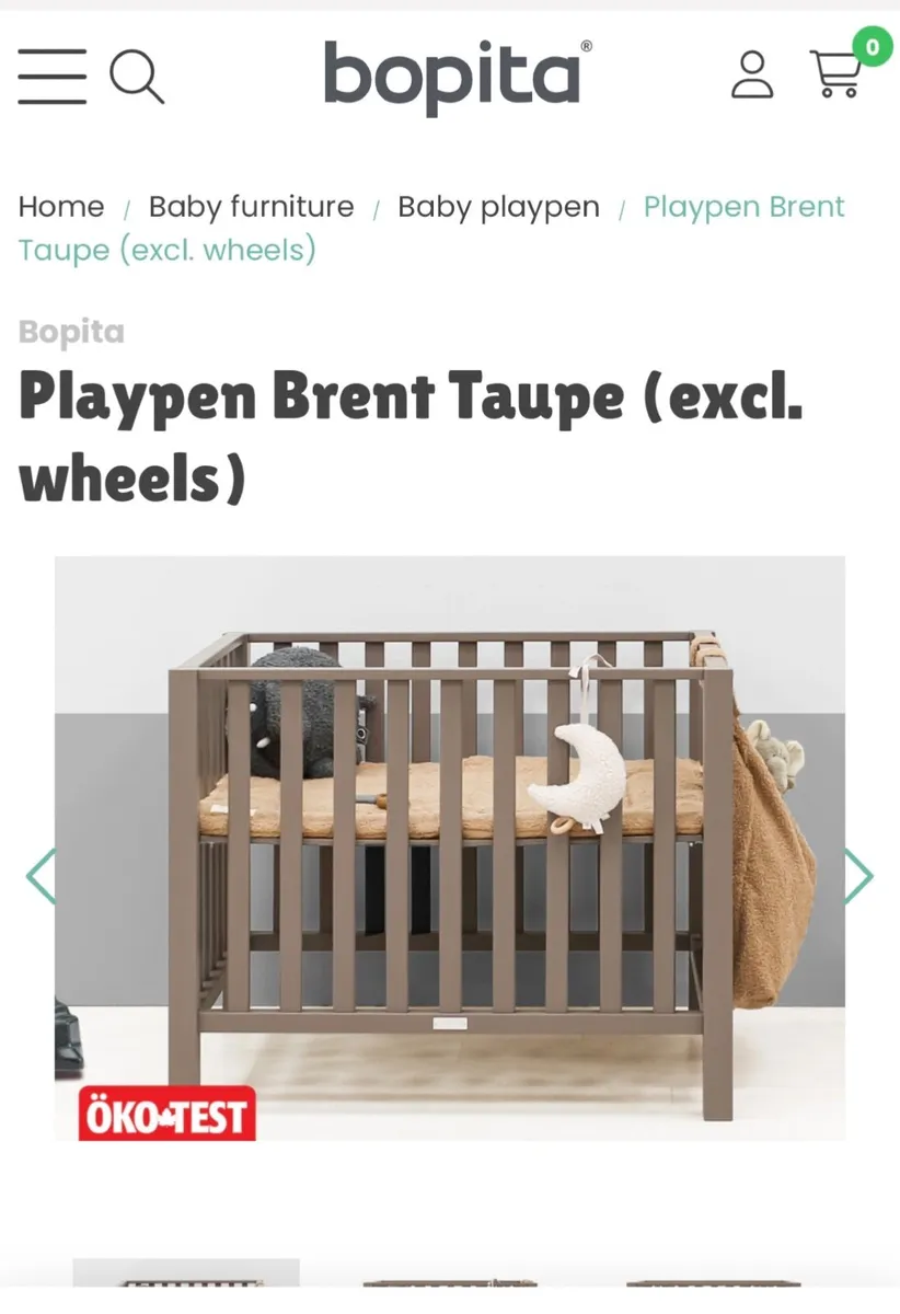 Playpen for Newborn to Toddler - Image 1