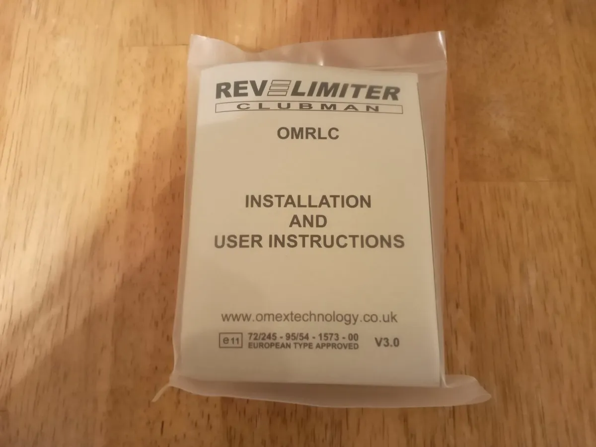 Delivery - 3 x Rev Limiter Clubman Omex OMRLC - Image 4