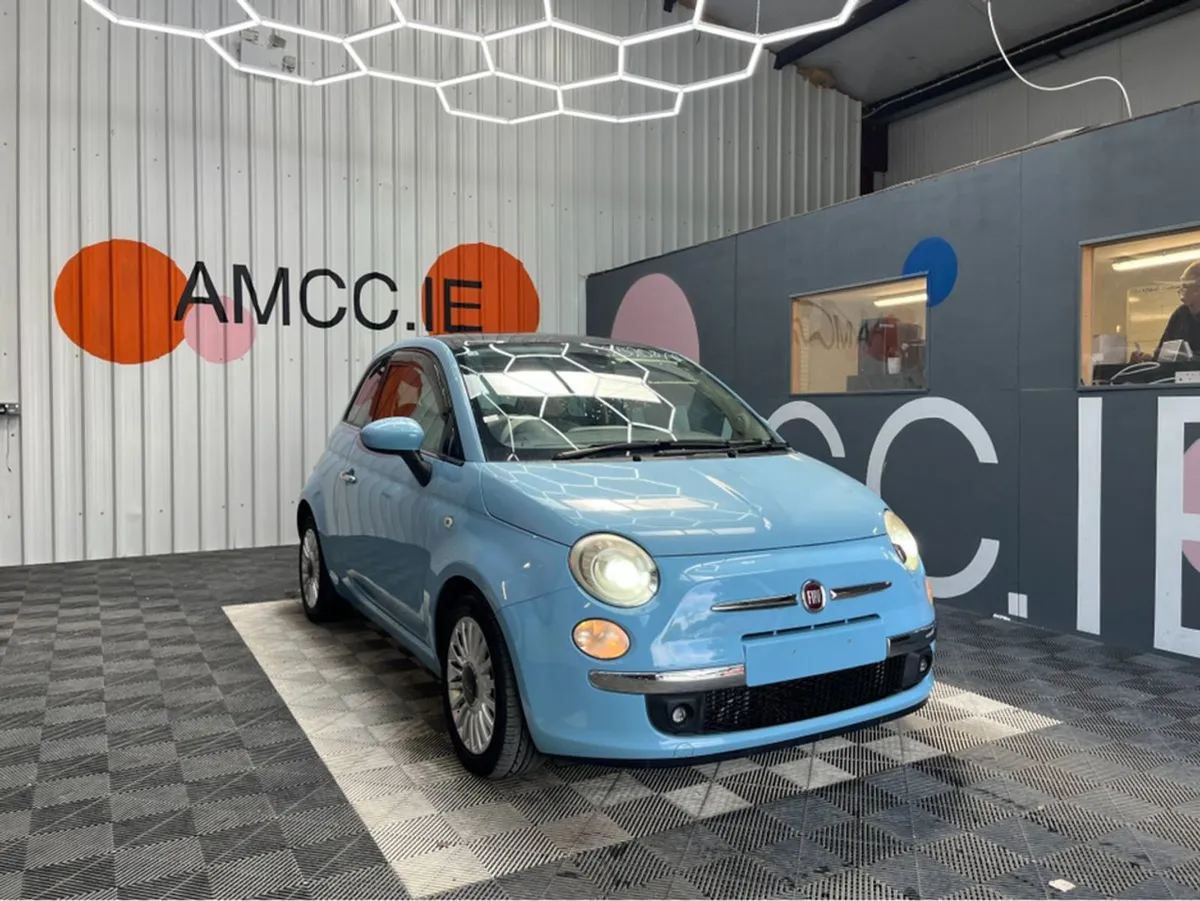 Fiat 500 0.9 Petrol / 59k KMs / Sunroof Automatic - Image 1